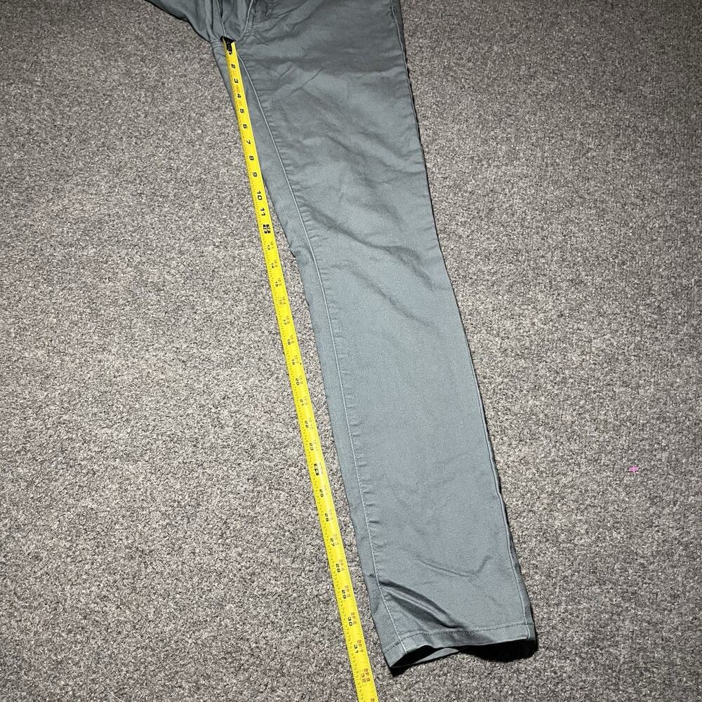 Prana Kara Pants Womens 6/28 Blue Gray Twill Straight Leg Stretch Casual Jeans - Picture 4 of 10